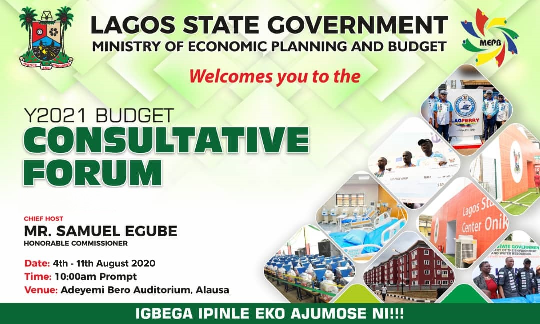 LASG seeks stakeholders’ inputs for 2021 budget. Begins consultative forums across five divisions